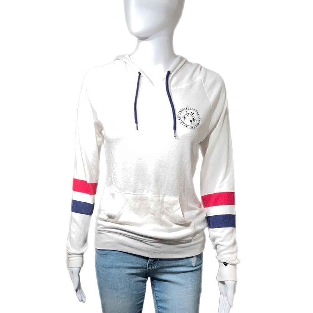 “All Good Things Are Wild and Free” Stretch Knit Hoodie
